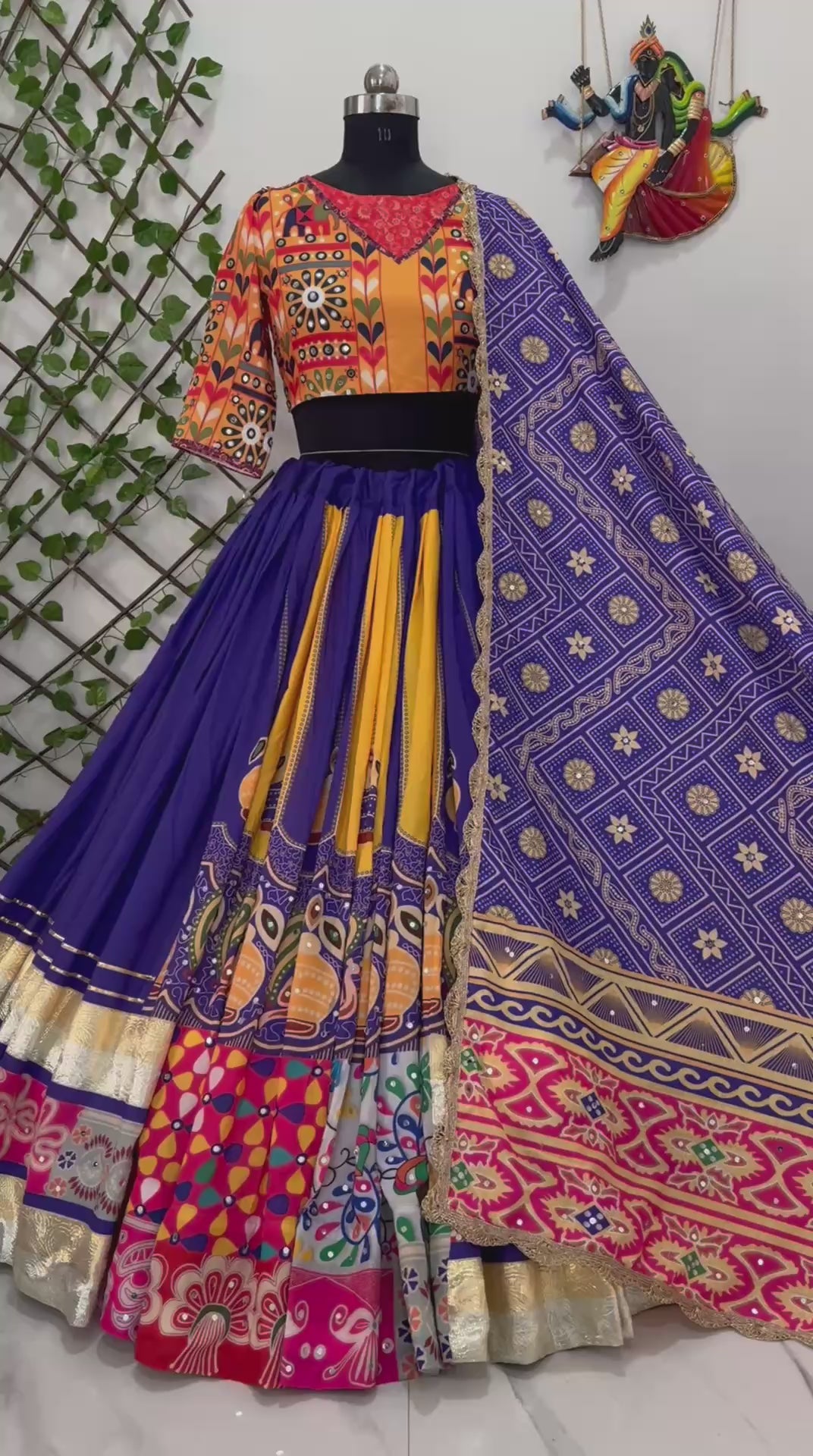 NEW TRENDING NAVRATRI SPECIAL CHANIYA CHOLI ❤️💐